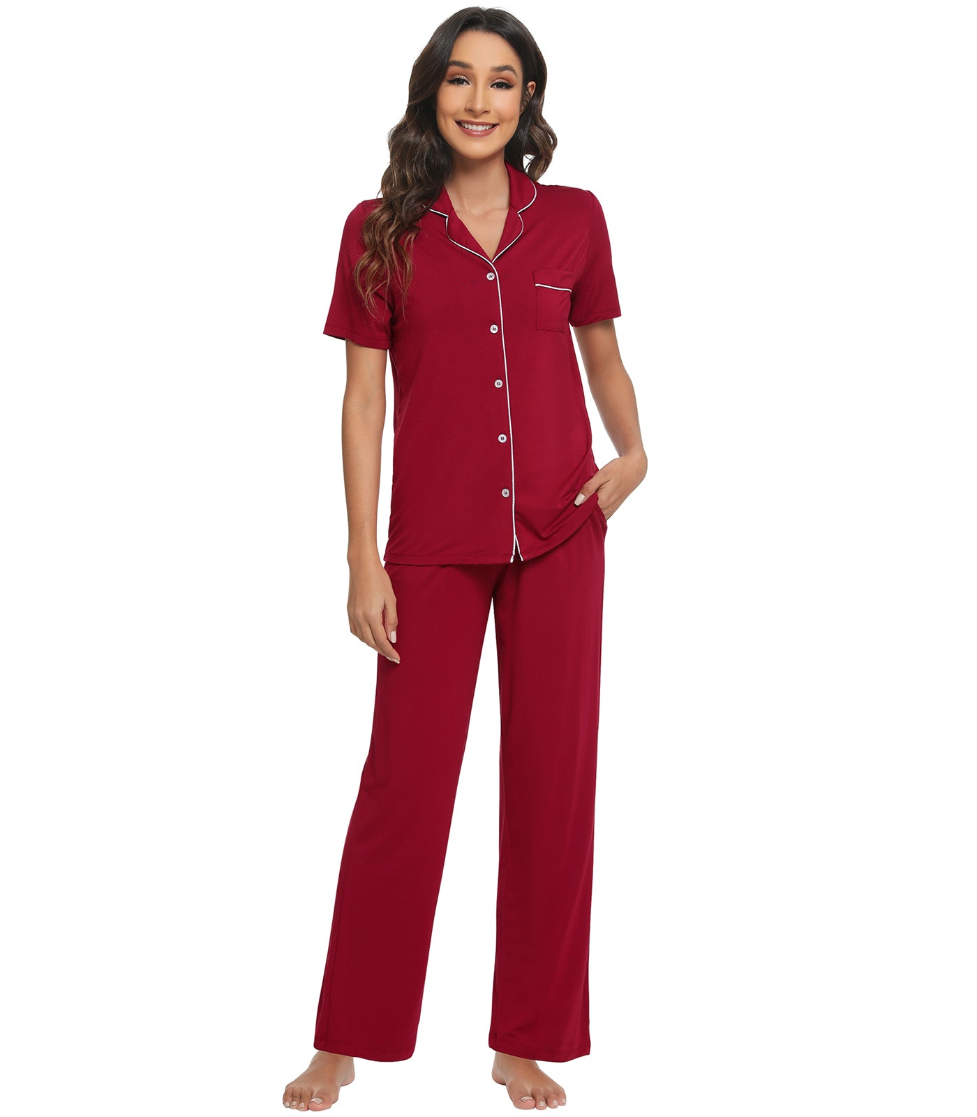 WiWi Bamboo Pajamas Set for Women