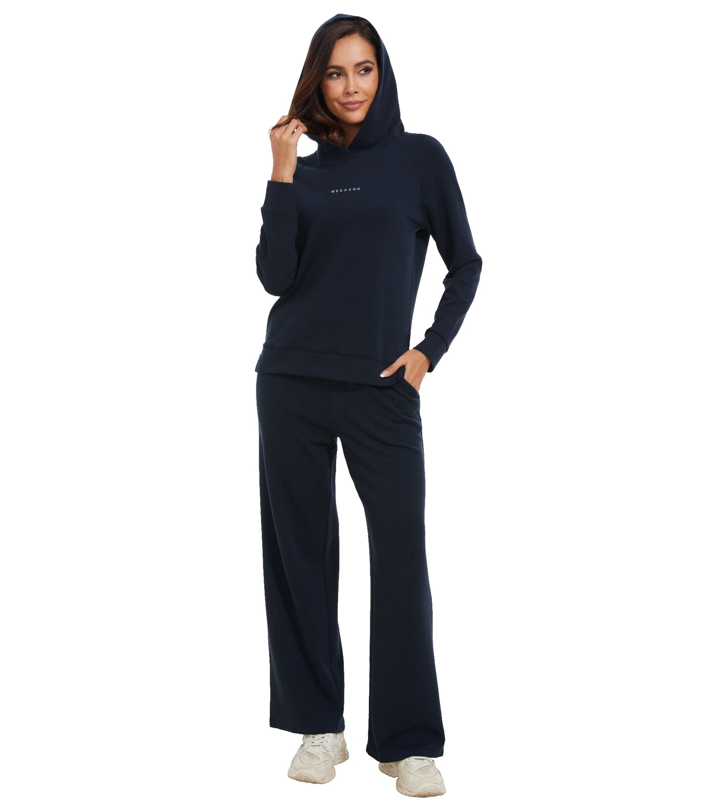 WiWi Women Outfits Sweatsuits Lounge Hoodie Set for Womens