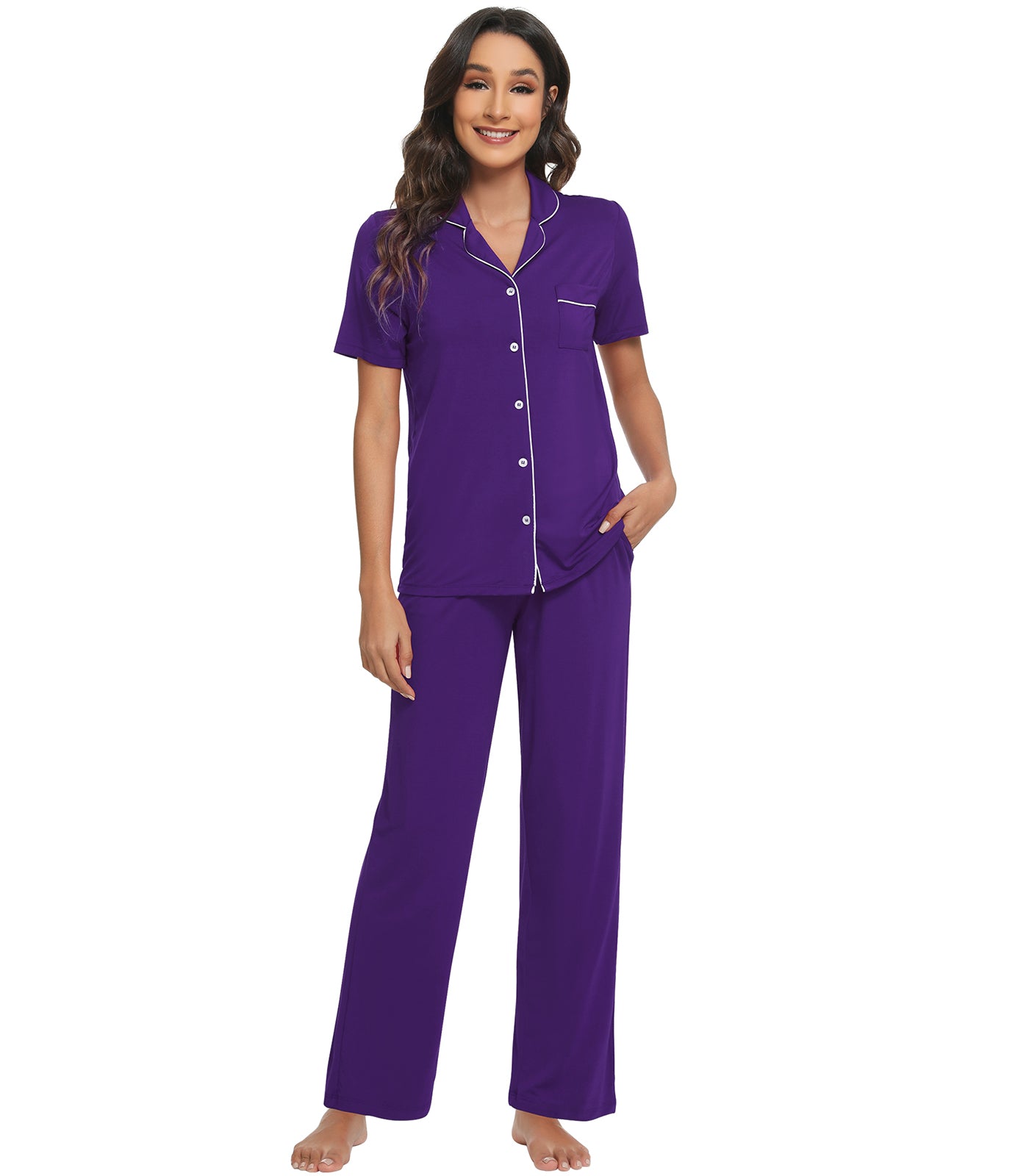 WiWi Bamboo Pajamas Set for Women