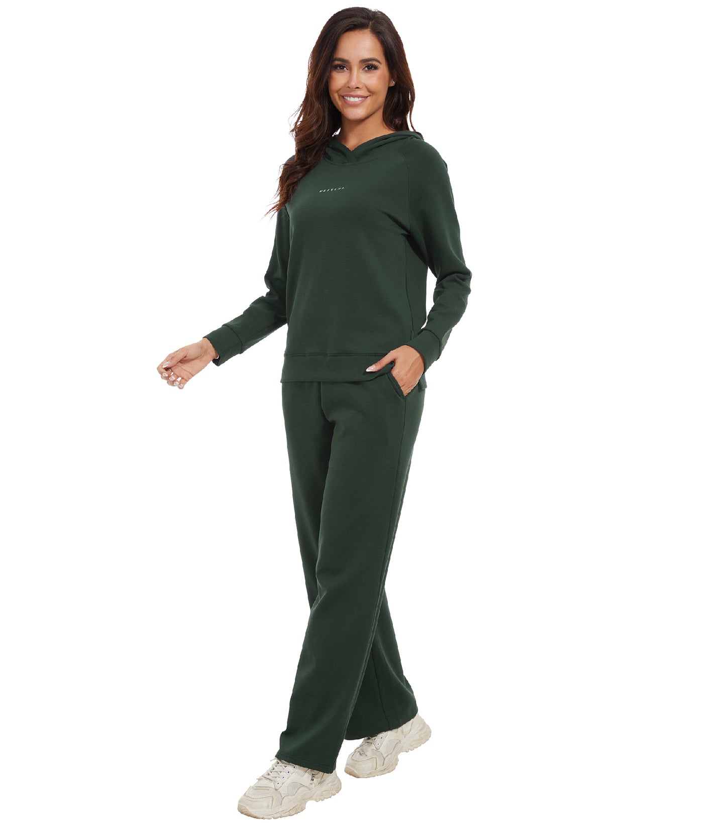WiWi Women Outfits Sweatsuits Lounge Hoodie Set for Womens