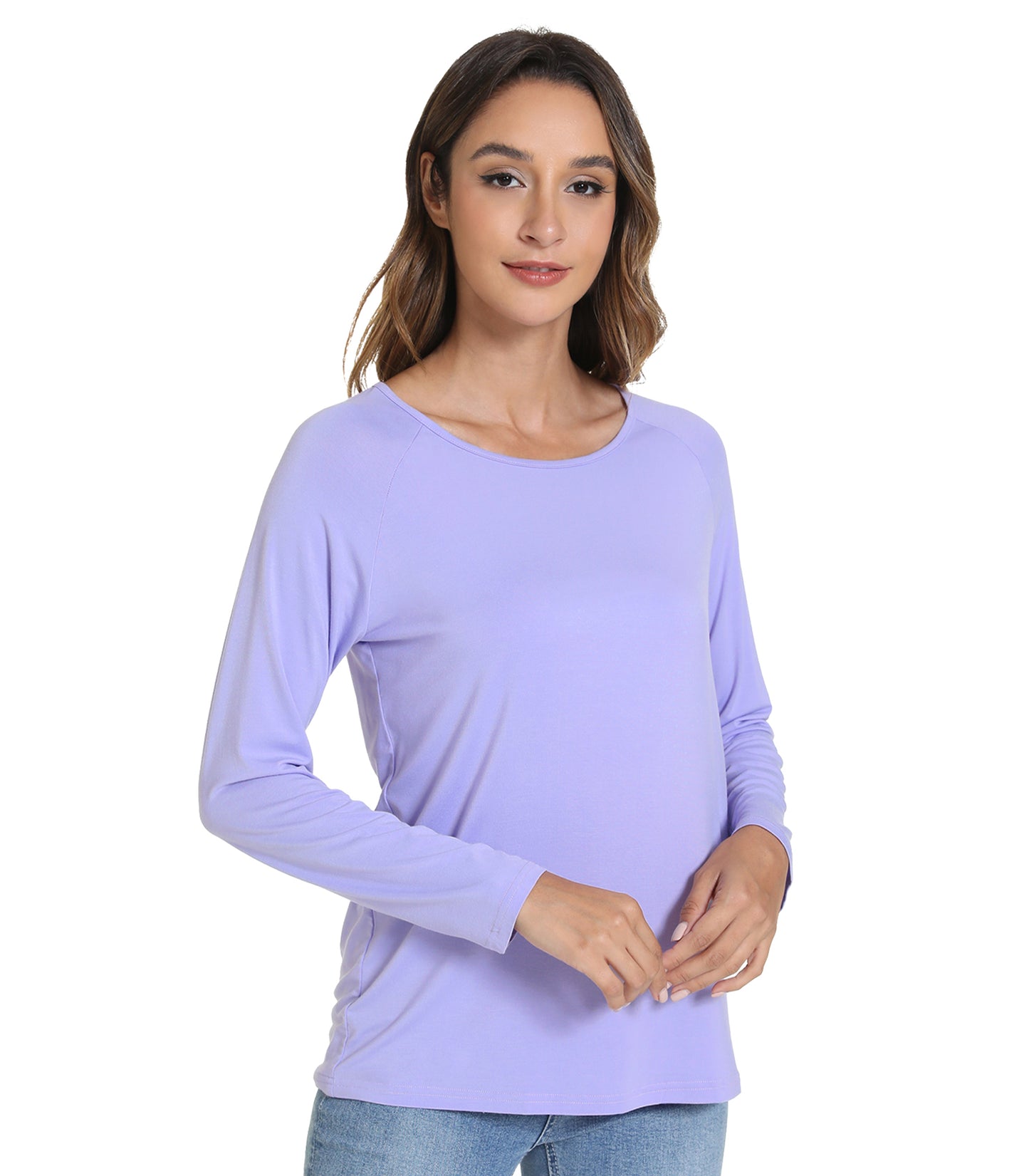 WiWi Women's Bamboo Viscose Pajama Tops