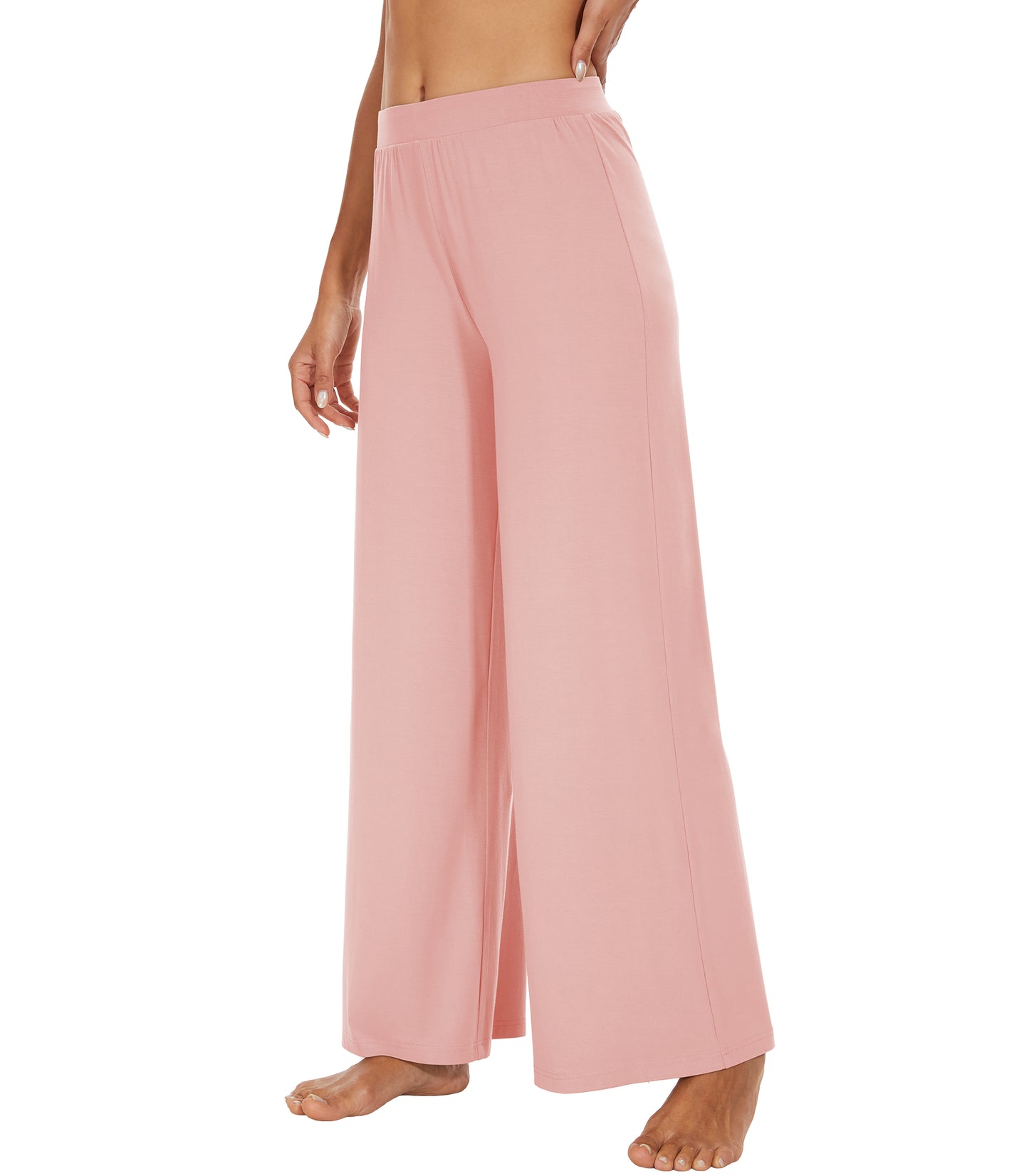 WiWi Women's Bamboo Wide Leg Pants