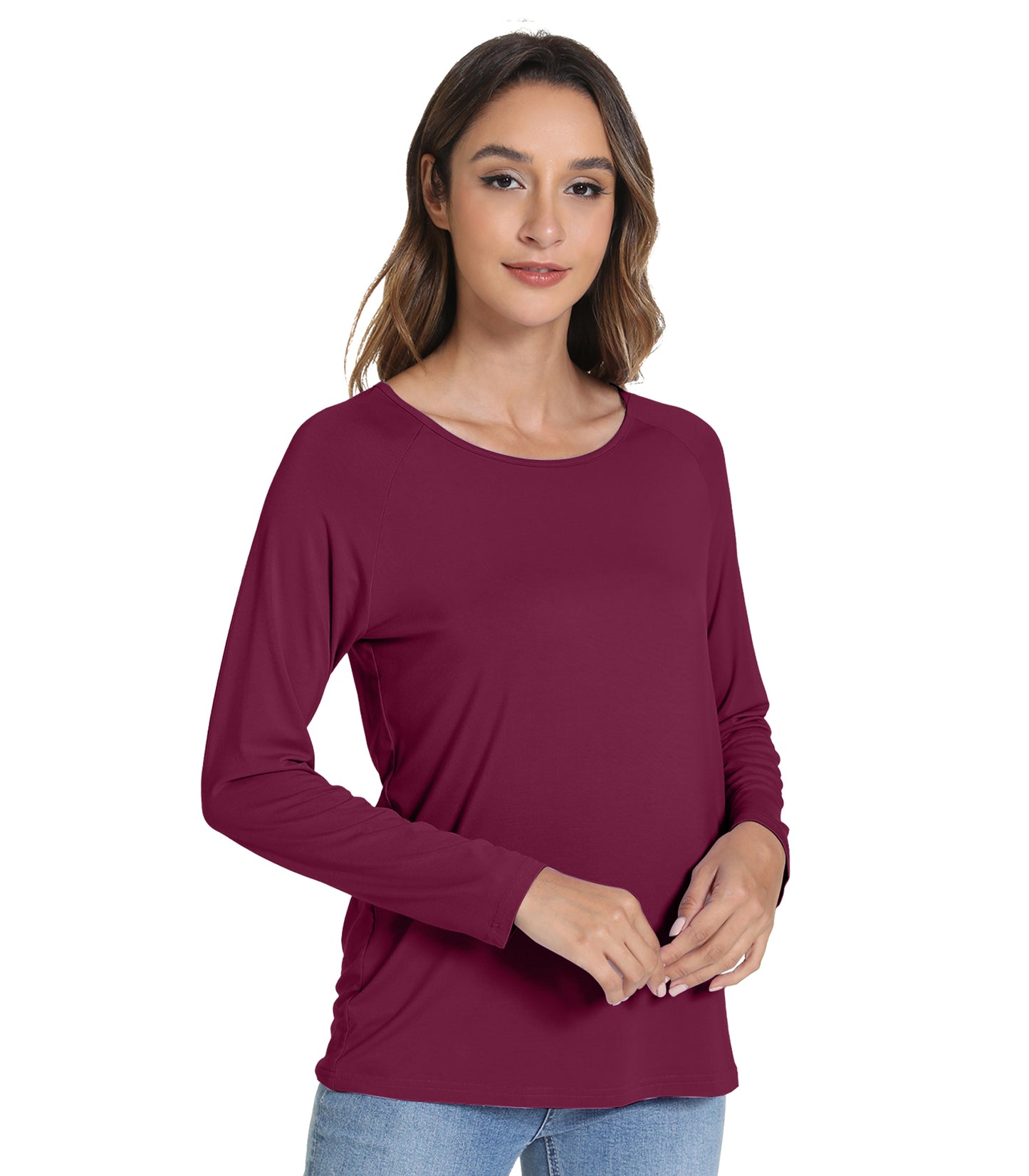 WiWi Women's Bamboo Viscose Pajama Tops