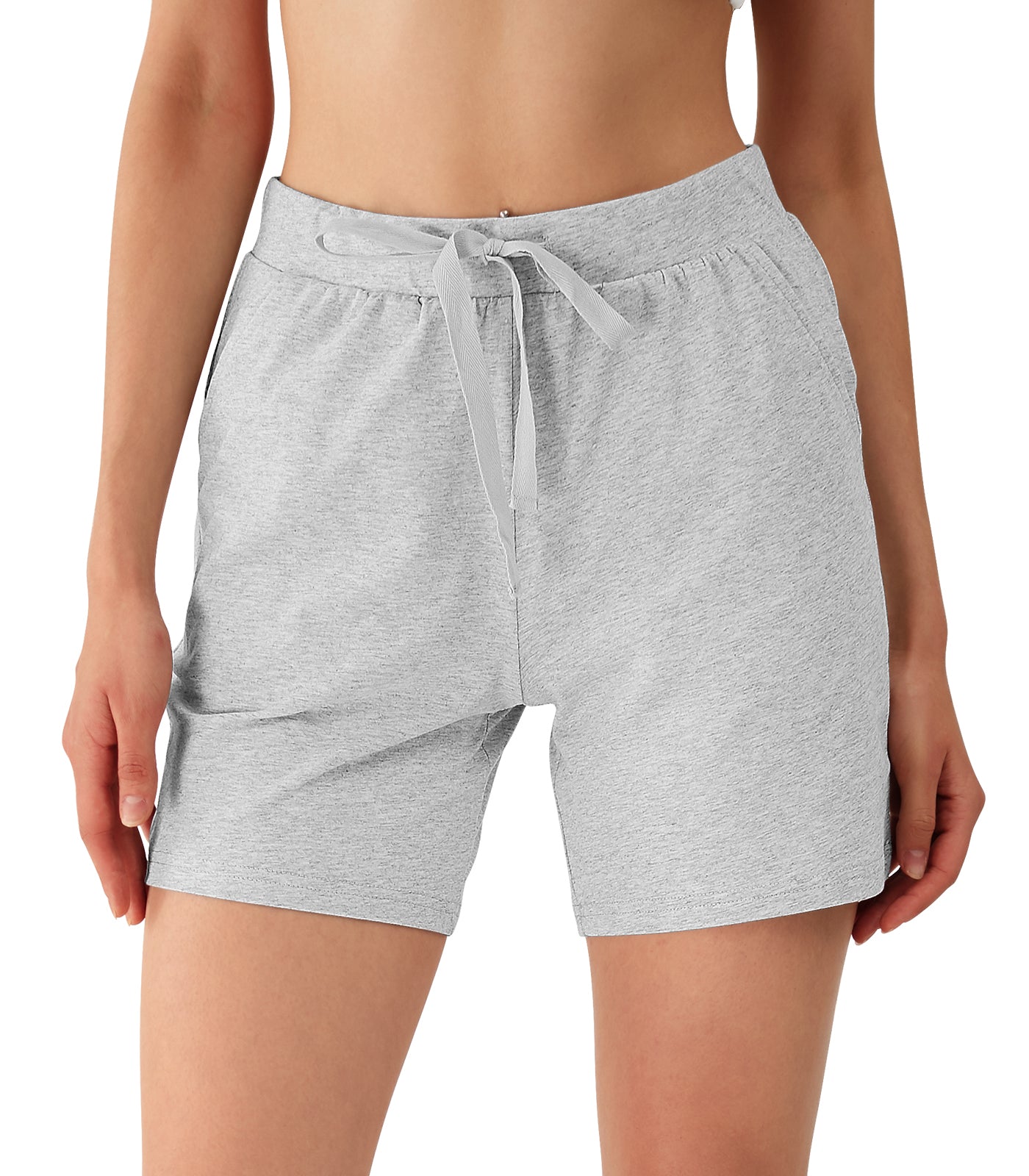 WiWi Women's Pajama Shorts Lightweight Soft Cotton Sleep Bottoms