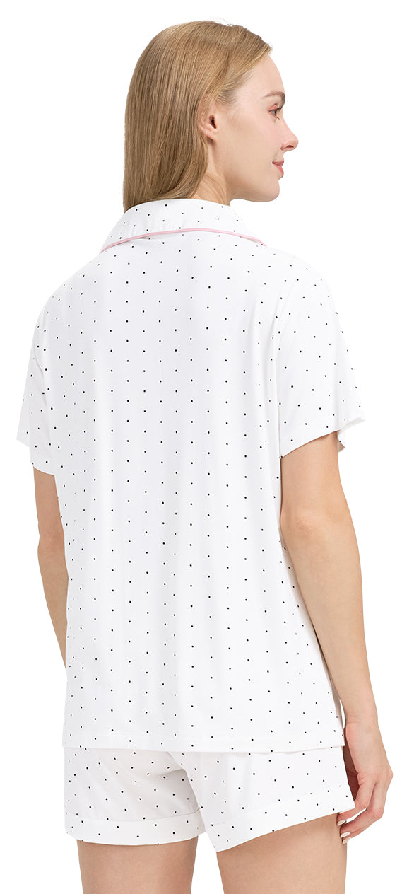 WiWi Bamboo Pajamas Set for Women Shorts Pjs Sleepwear