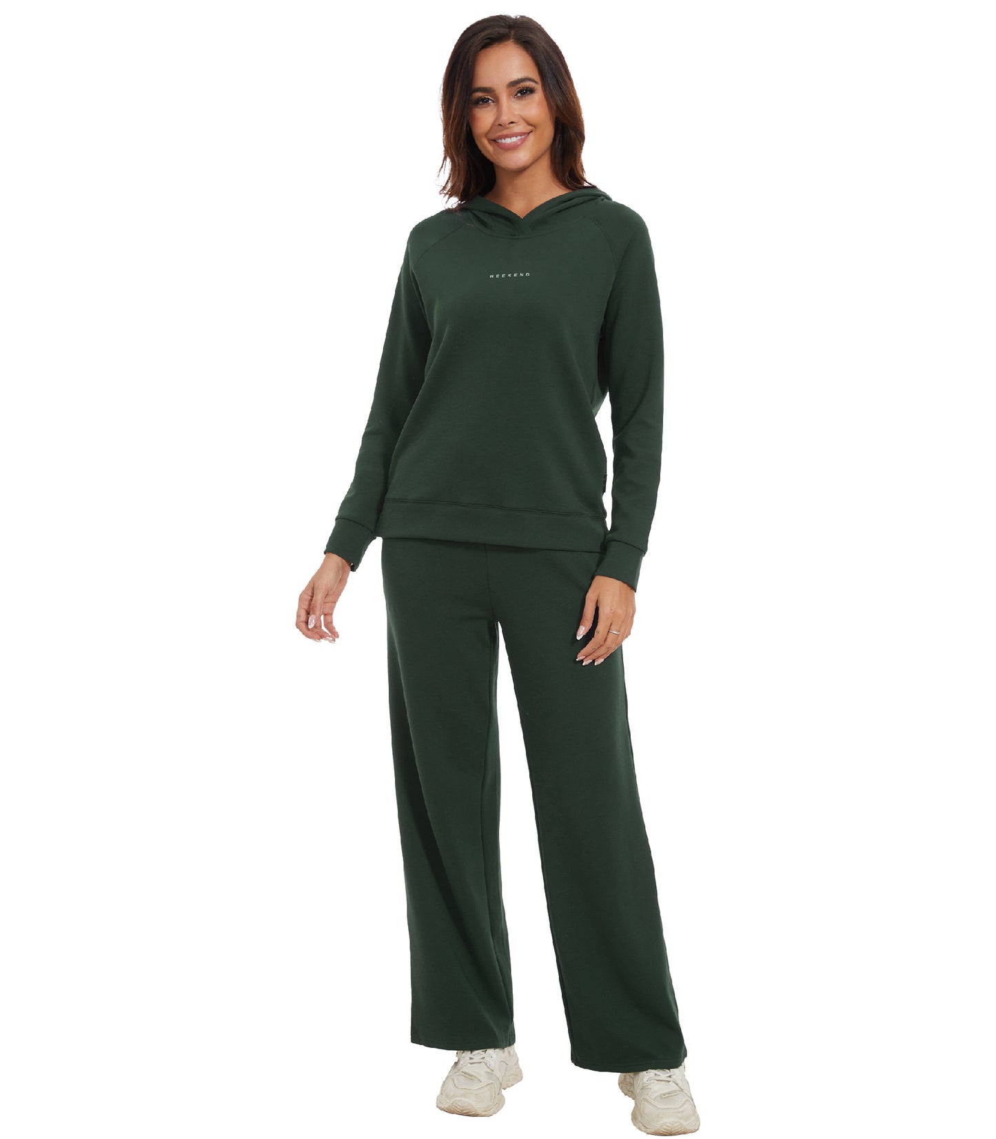 WiWi Women Outfits Sweatsuits Lounge Hoodie Set for Womens