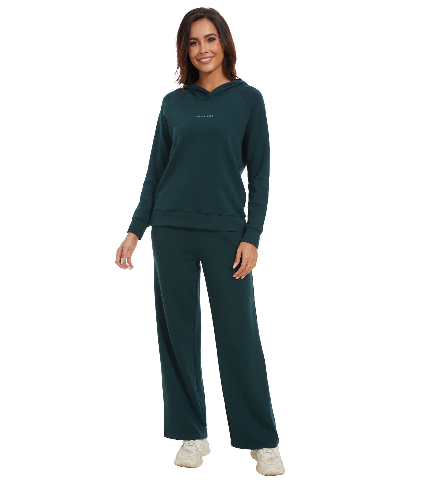 WiWi Women Outfits Sweatsuits Lounge Hoodie Set for Womens