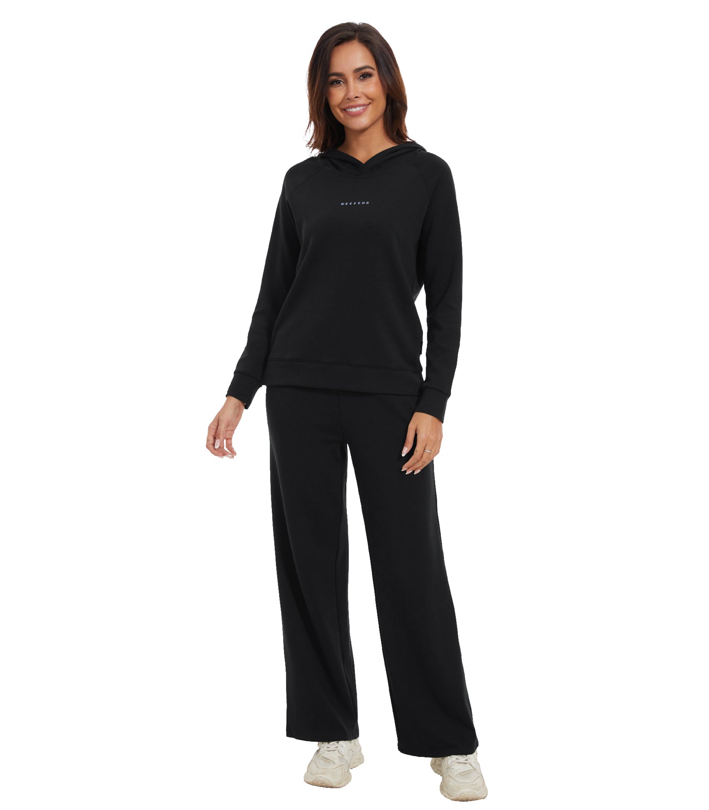 WiWi Women Outfits Sweatsuits Lounge Hoodie Set for Womens