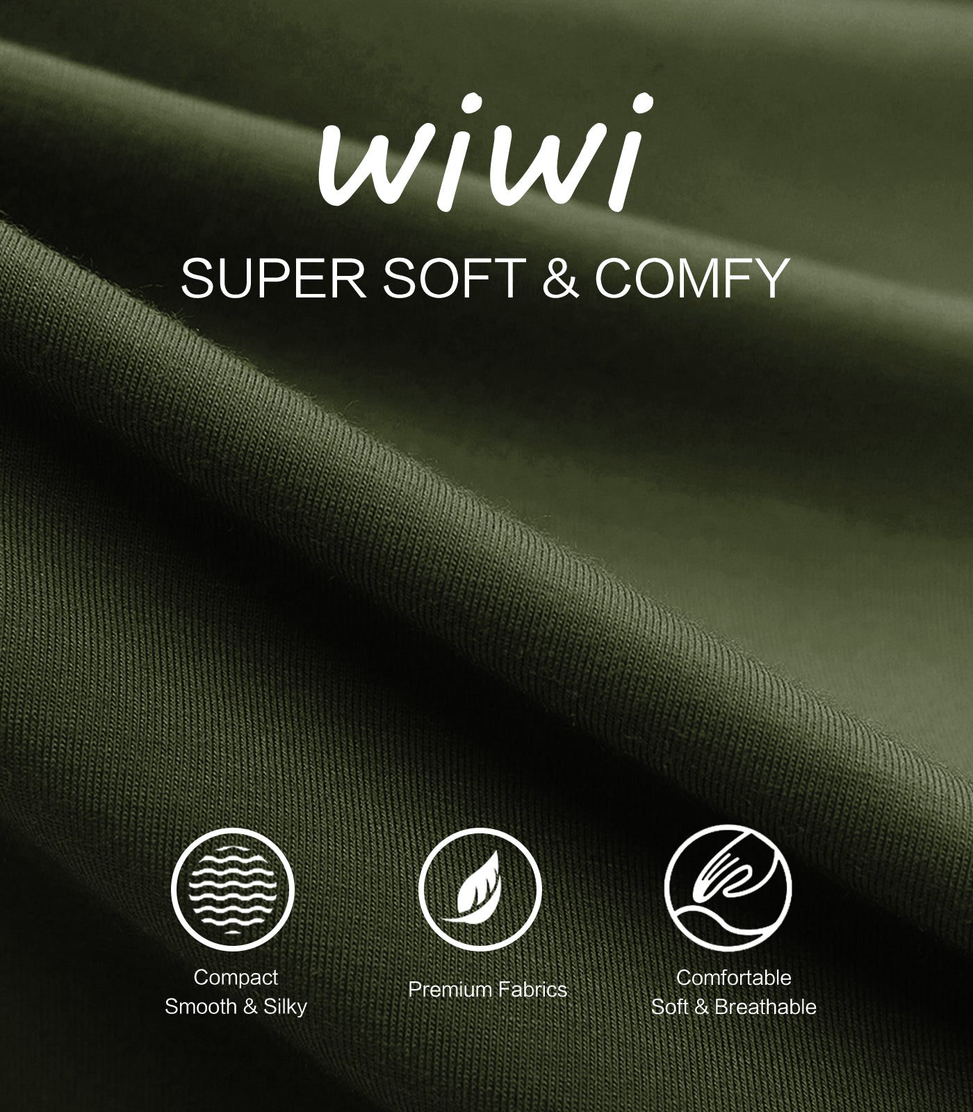 WiWi French Terry Men's Pajama Sets Sweatsuit Long Sleeve Top and Pants with Pockets
