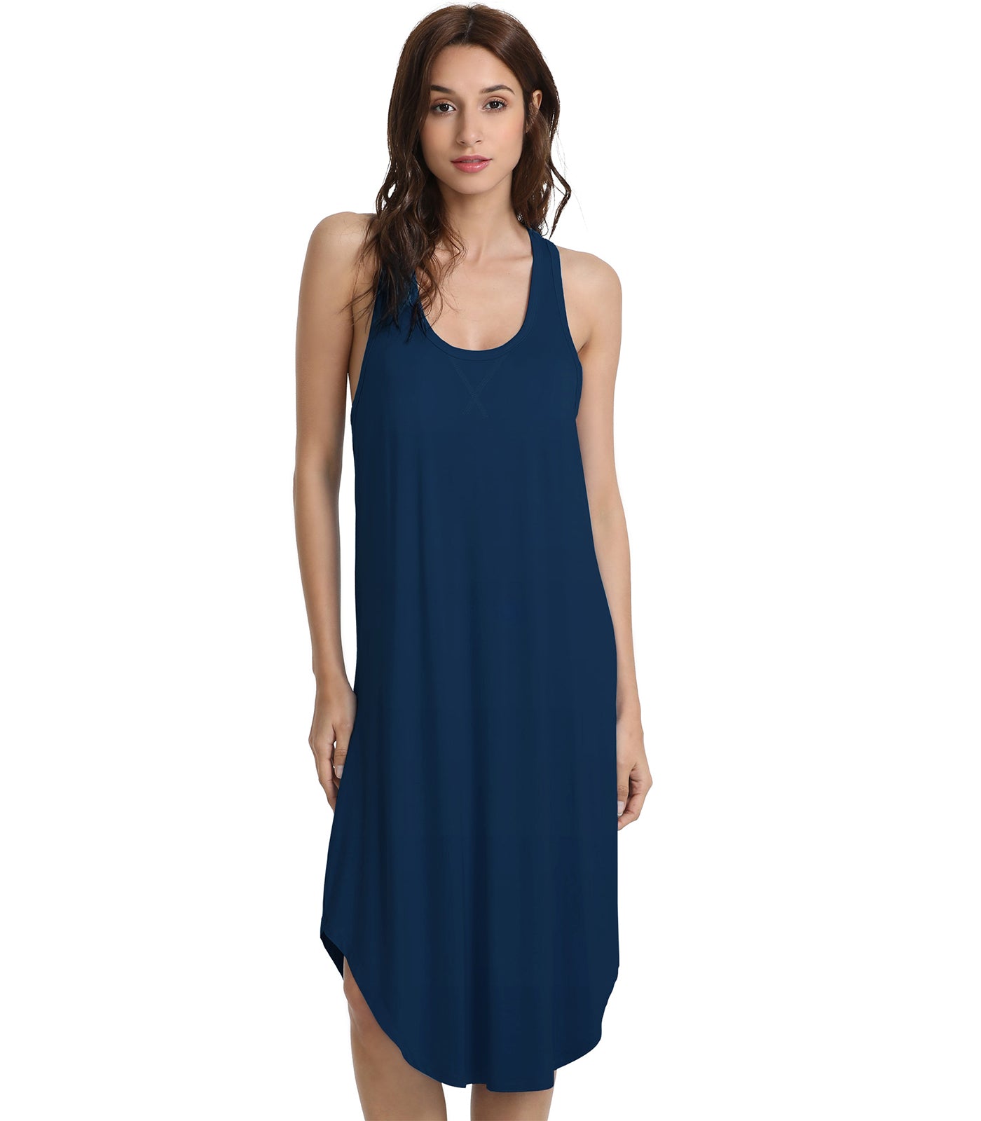 WiWi Women's Loose Fitting Bamboo Nightgowns