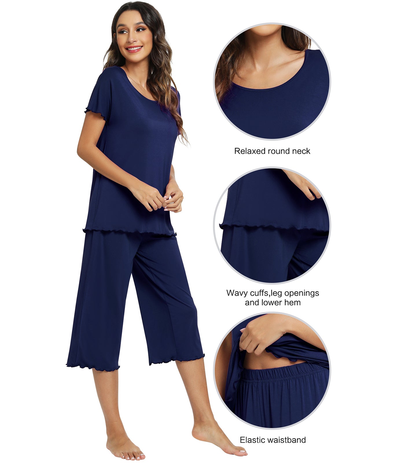 WiWi Bamboo Lightweight Pajamas for Women