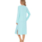 WiWi Bamboo Long Sleeve Nightgown