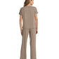 WiWi Soft Pajama Set for Women Short Sleeve