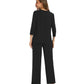 WiWi Women's Bamboo Pajamas Soft 3/4 Sleeve Pajama Sets 2 Pieces Pjs