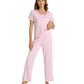 WiWi Soft Pajama Set for Women Short Sleeve