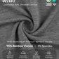 WiWi Men's Bamboo Pajama Pants Soft Bottoms Casual Sleep Lounge Pant