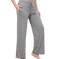 WiWi Women's Bamboo Lounge Wide Leg Pajama Pants