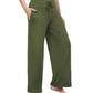 WiWi Women's Bamboo Lounge Wide Leg Pajama Pants