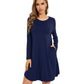 WiWi Scoop Neck Bamboo Nightgowns for Women Soft Long Sleeve Sleepwear