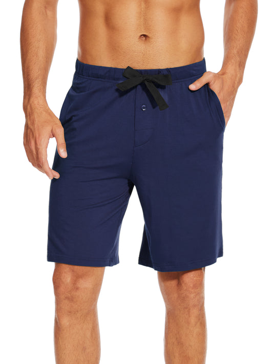 WiWi Mens Bamboo Viscose Pajama Shorts