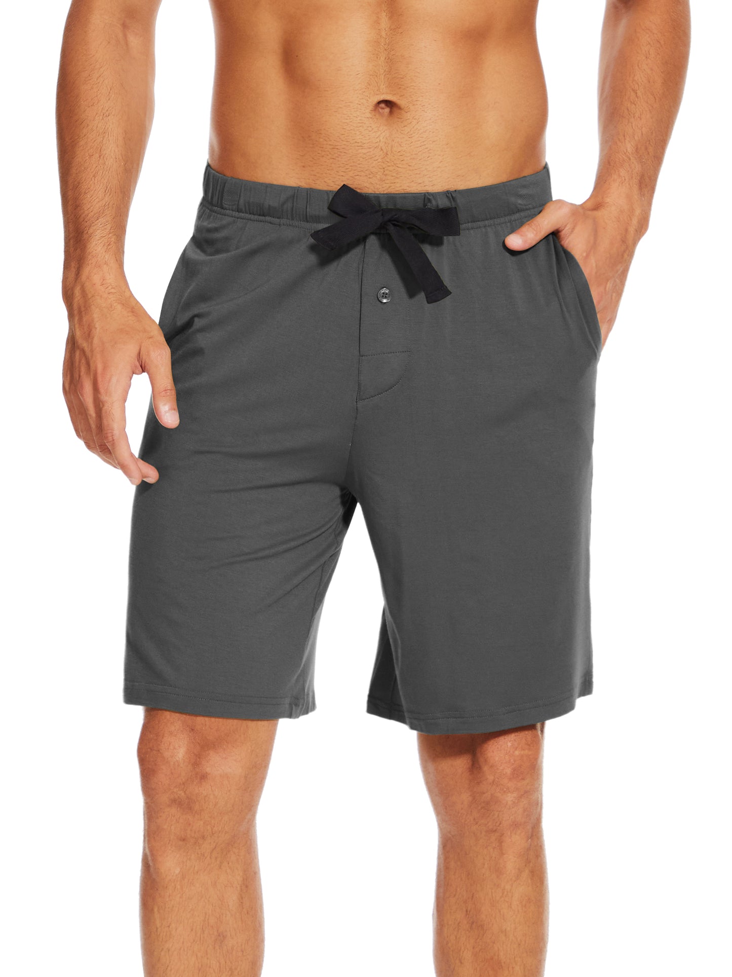 WiWi Mens Bamboo Viscose Pajama Shorts
