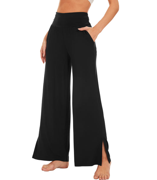WiWi Women's Bamboo Viscose Wide Leg Lounge Pajama Pants