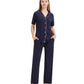 WiWi Womens Pajamas Set Soft Button Down Sleepwear