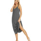 WiWi Women's Soft Tank Nightgown