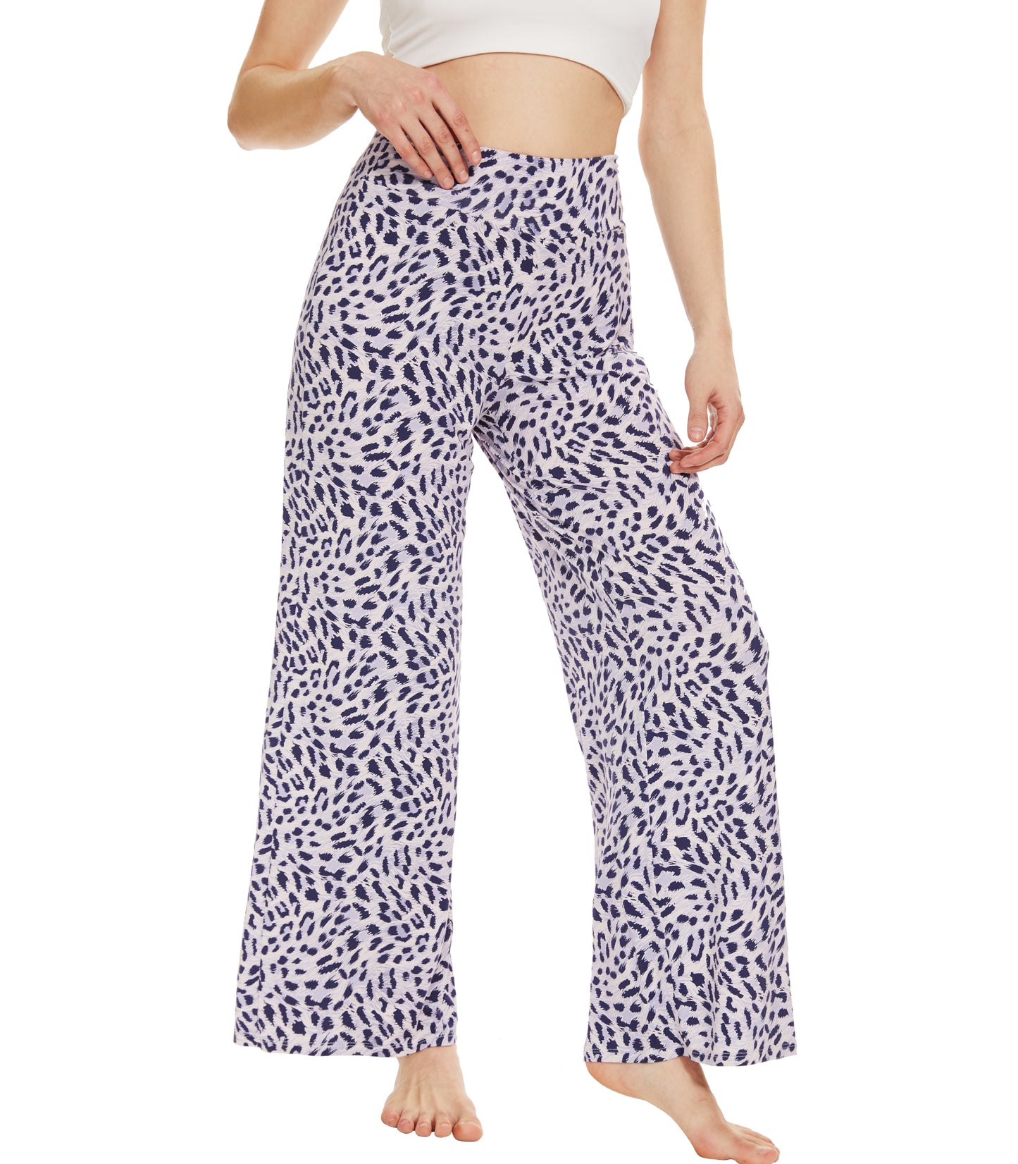 WiWi Women's Plus Size Bamboo Viscose Pajama Pants
