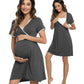 WiWi Bamboo 3 in 1 Maternity/Nursing/Delivery/Labor Nightgown