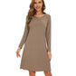 WiWi Bamboo Long Sleeve Nightgown
