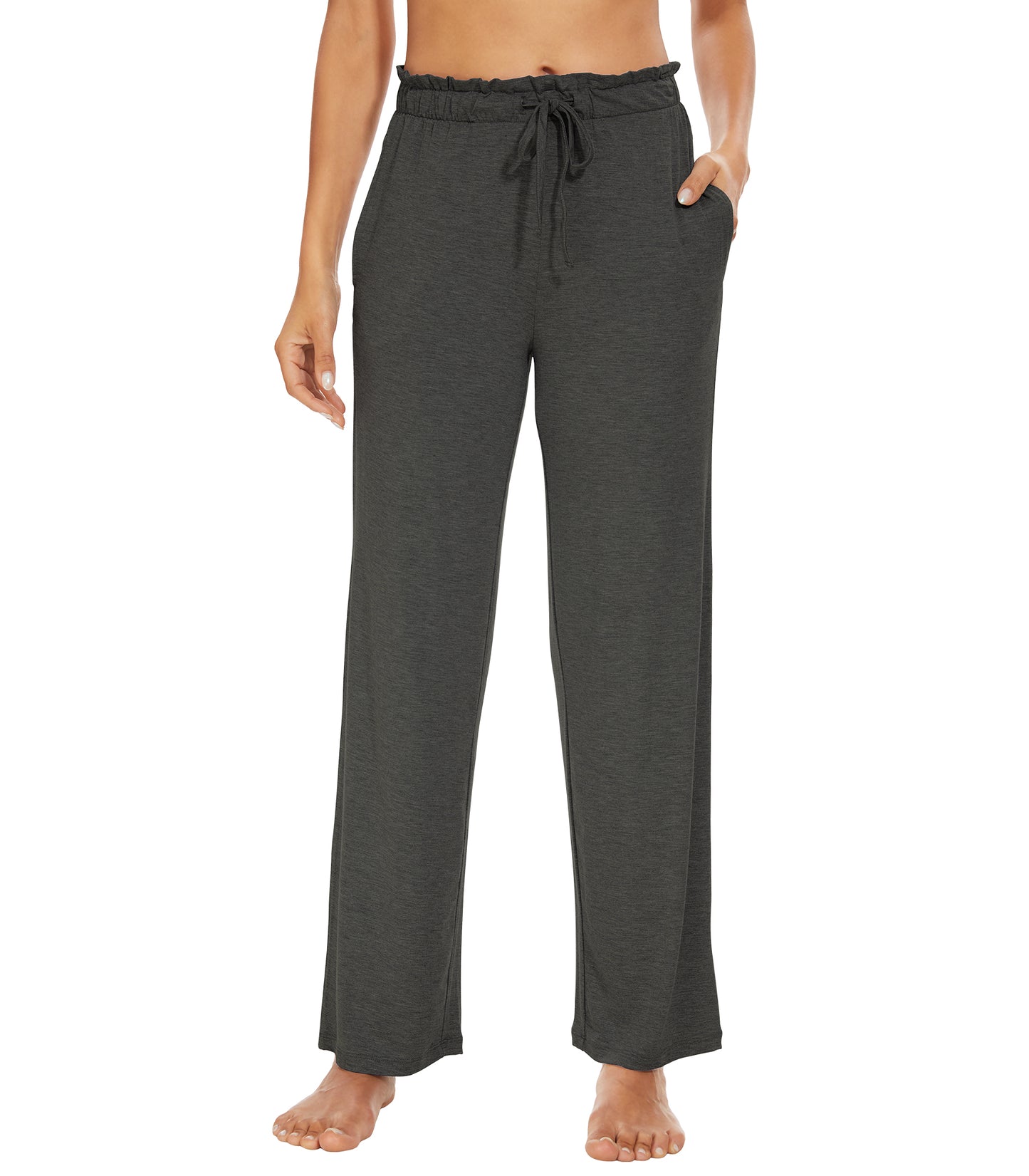 WiWi Women's Bamboo Viscose Wide Leg Pajama Pants