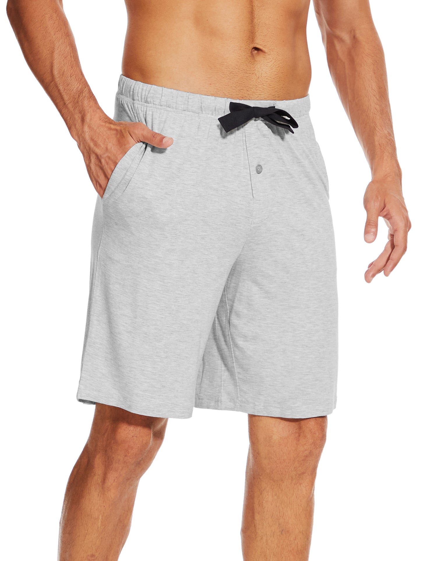 WiWi Mens Bamboo Viscose Pajama Shorts
