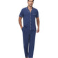 WiWi Men's Pajama Set Button Down Classic Notch Collar Loungewear