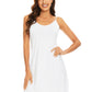 WiWi Bamboo Sleeveless Slip Nightgown