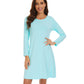 WiWi Bamboo Long Sleeve Nightgown