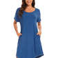WiWi Womens Bamboo Soft Scoop Neck Nightwear