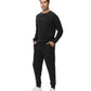 WiWi Men's Tracksuit Athletic Sweatsuits Long Sleeve 2 Piece Outfit