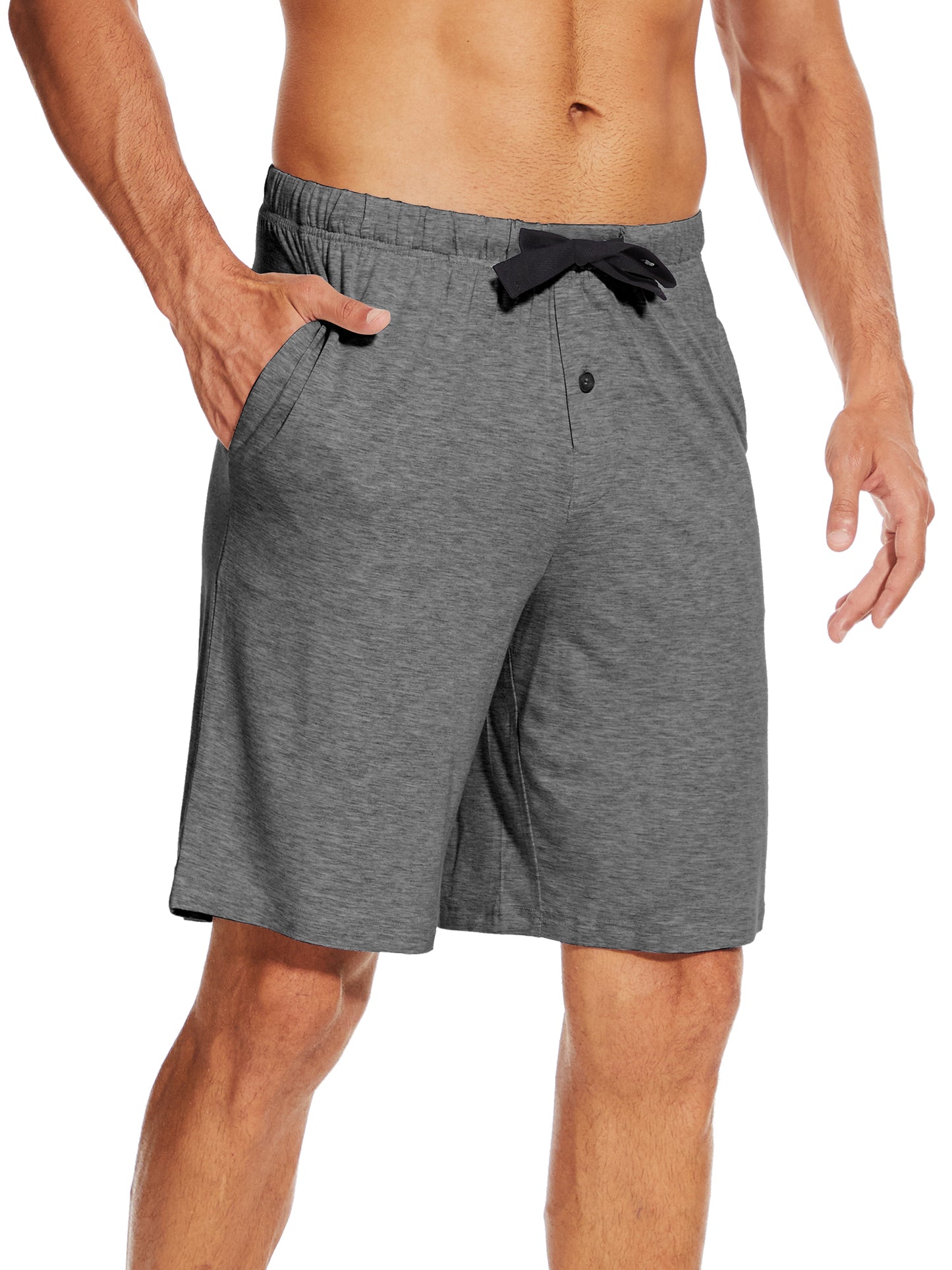 WiWi Mens Bamboo Viscose Pajama Shorts