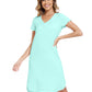 WiWi Bamboo Women Short Sleeve Nightgown