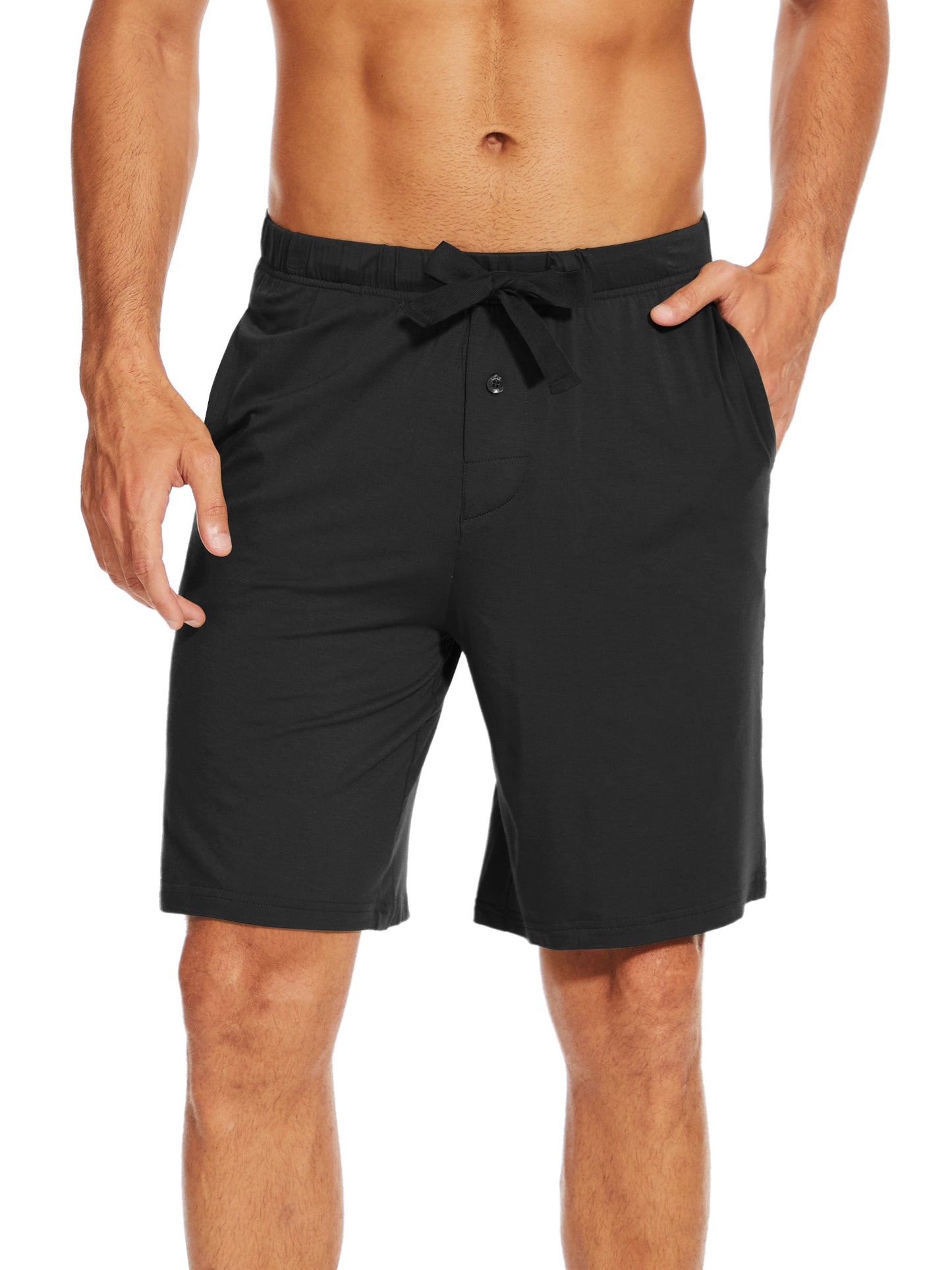 WiWi Mens Bamboo Viscose Pajama Shorts