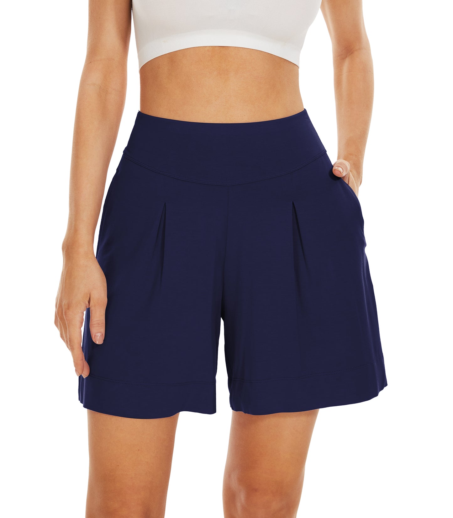 WiWi Women's Bamboo Viscose Sleep Shorts