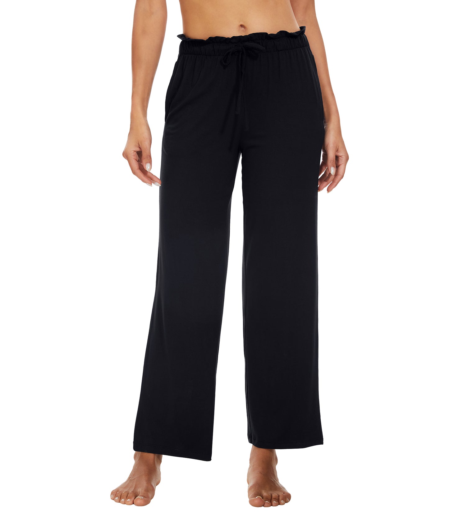 WiWi Women's Bamboo Viscose Wide Leg Pajama Pants