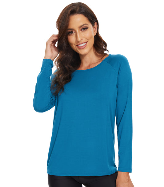 WiWi Women's Bamboo Viscose Pajama Tops