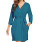 WiWi Women's Bamboo Viscose Kimono Robe