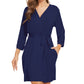 WiWi Women's Bamboo Viscose Kimono Robe