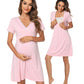 WiWi Bamboo 3 in 1 Maternity/Nursing/Delivery/Labor Nightgown