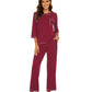 WiWi Women's Bamboo Pajama Sets Soft Loose Comfy Top with Pants