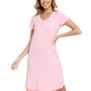 WiWi Bamboo Women Short Sleeve Nightgown