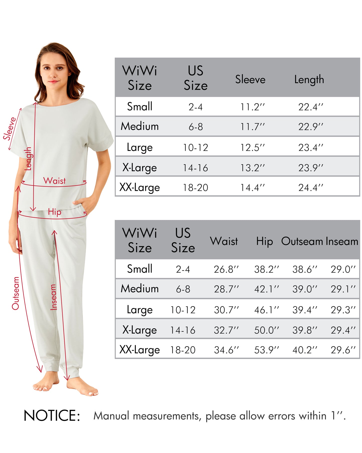 WiWi 2 Piece Outfits Sets for Women Fleece Sweatsuits